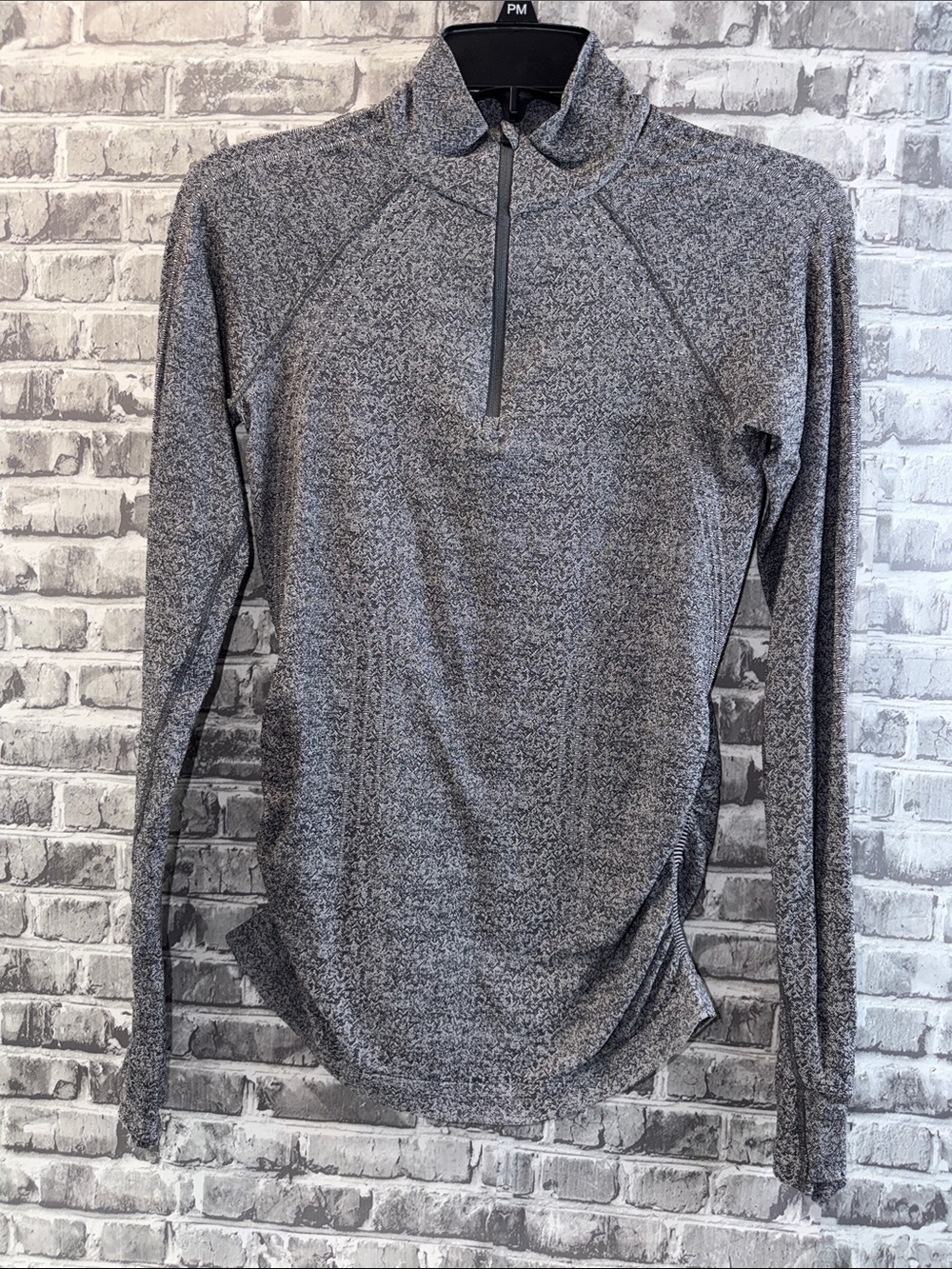 Women’s Athleta Long Sleeve Quarter-Zip Pullover - Gray